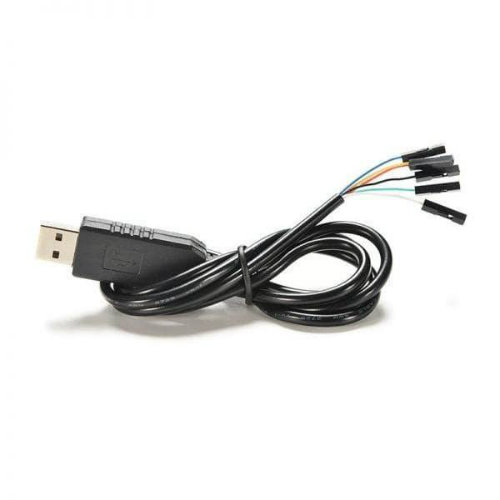 Cavo USB To TTL Seriale Con Chip FT232RL – 5V – Convertitore USB/UART Con Connettore A 6 Pin E LED RX/TX